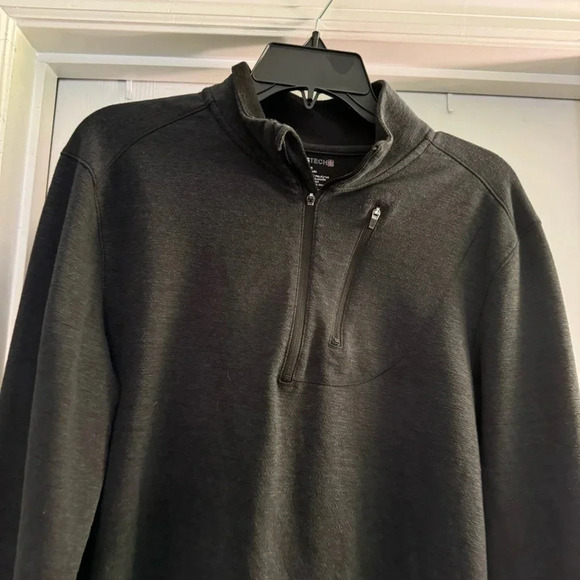 Swiss Tech 1/4 Zip Pull Over Fleece Jacket - Picture 2 of 6